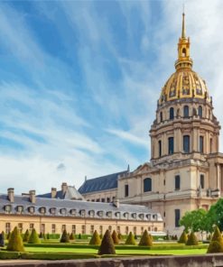 Les Invalides Paris Diamond Painting