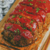 Meatloaf Food Diamond Paintings