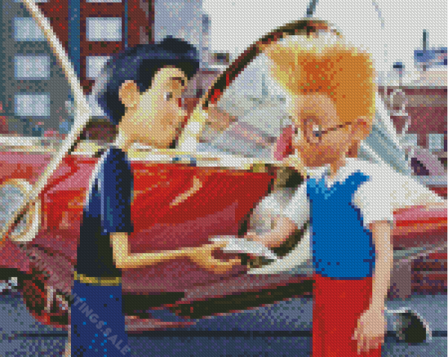 Meet The Robinsons Cartoon Diamond Paintings