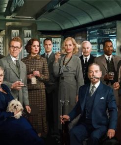 Murder On The Orient Express Characters Diamond Painting