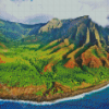 Na Pali Coast Hawaii Landscape Diamond Paintings