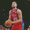 Philadelphia 76 Ben Simmons Diamond Paintings