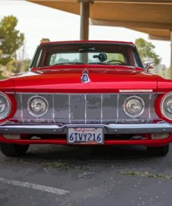 Plymouth Belvedere Car Front Diamond Painting