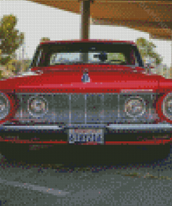 Plymouth Belvedere Car Front Diamond Paintings