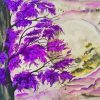 Purple Tree In Moon Art Diamond Painting