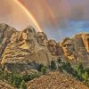 Rainbow Mount Rushmore National Memorial Diamond Painting