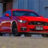 Red 2017 Ford Mustang Diamond Painting