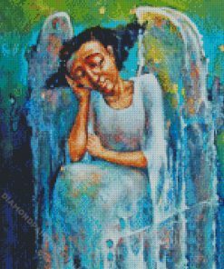 Resting Angel Diamond Paintings