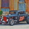 Retro 1932 Ford Car Diamond Paintings