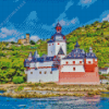 Rhine River Castle Diamond Paintings