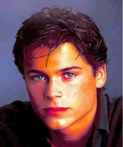 Rob Lowe Young Actor Diamond Painting