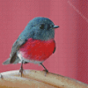 Rose Robin Bird Diamond Paintings