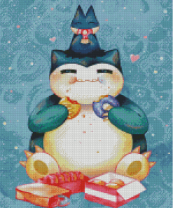 Snorlax Diamond Painting