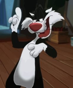 Sylvester The Cat Diamond Painting