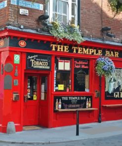 Temple Bar In Dublin Diamond Painting