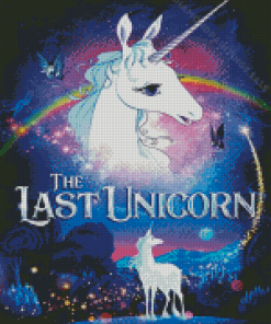 The Last Unicorn Movie Poster Diamond Paintings