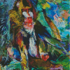 The Mandrill By Oskar Kokoschka Diamond Paintings