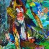 The Mandrill By Oskar Kokoschka Diamond Painting