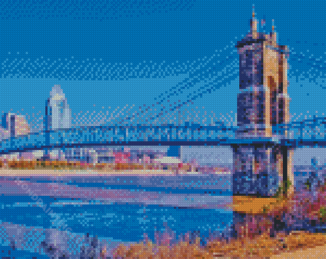 The Roebling Bridge Diamond Paintings