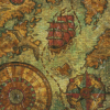 Vintage Pirate Map Diamond Paintings