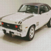 White Chevrolet Nova Diamond Paintings