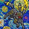 Abstract Starry Night Pokemon Character Diamond Painting