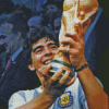 Aesthetic Diego Maradona Diamond Paintings