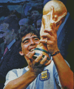 Aesthetic Diego Maradona Diamond Paintings