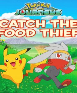 Catch The Food Thief Poster Diamond Painting