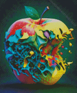 Colorful Apple Diamond Paintings