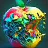 Colorful Apple Diamond Painting