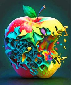 Colorful Apple Diamond Painting