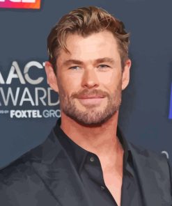 Cool Chris Hemsworth Diamond Painting