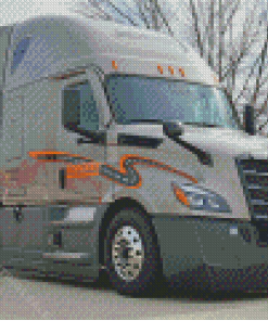 Cool Freightliner Truck Diamond Paintings
