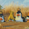 Cool Penguins Of Madagascar Diamond Paintings