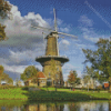 Cool Molen De Valk Leiden City Diamond Paintings