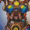 Cool Steampunk Dog Diamond Paintings