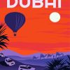 Dubai Desert Tour Poster Diamond Painting