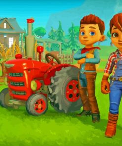 Farm Together Characters Diamond Painting