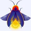 Insect Firefly Art Diamond Painting