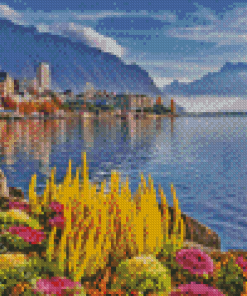 Lake Geneva Switzerland Diamond Paintings