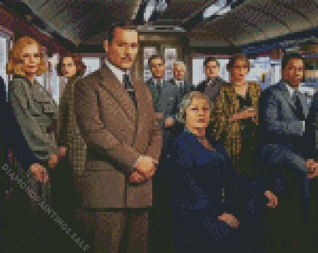 Murder On The Orient Express Character Diamond Painting