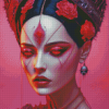 Red Queen Diamond Paintings