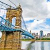 Roebling Suspension Bridge Diamond Painting