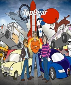 Top Gear Animation Diamond Painting