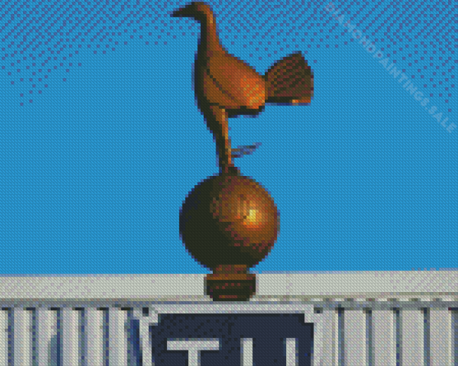 Tottenham Hotspur Cockerel Diamond Paintings