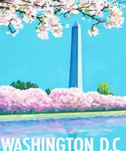 Washington Monument Poster Diamond Painting