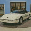 White Corvette 1986 Diamond Paintings