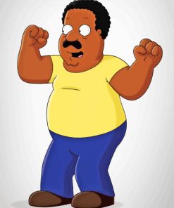 Cleveland Brown From The Cleveland Show Diamond Painting