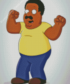 Cleveland Brown From The Cleveland Show Diamond Paintings